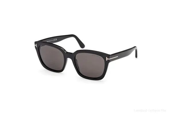 Lunettes de soleil Tom Ford HAYLAY - FT1216 01A 53 authentique Tom Ford - Lunettes de soleil Fès Lamtioui Optique