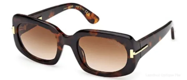 Lunettes de soleil Tom Ford FT1253 52F 54 Lunettes de soleil - Opticien-optométriste Lamtioui Fès Maroc