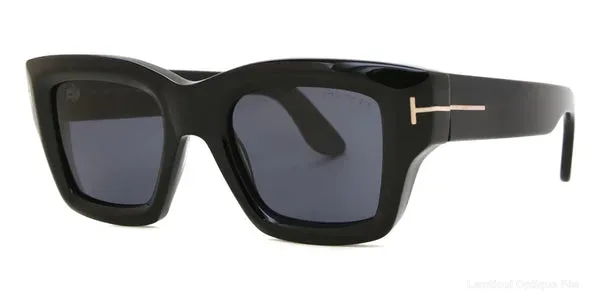 Lunettes de soleil Tom Ford ILIAS - FT1154 01A 50 Lunettes de soleil - Opticien-optométriste Lamtioui Fès Maroc