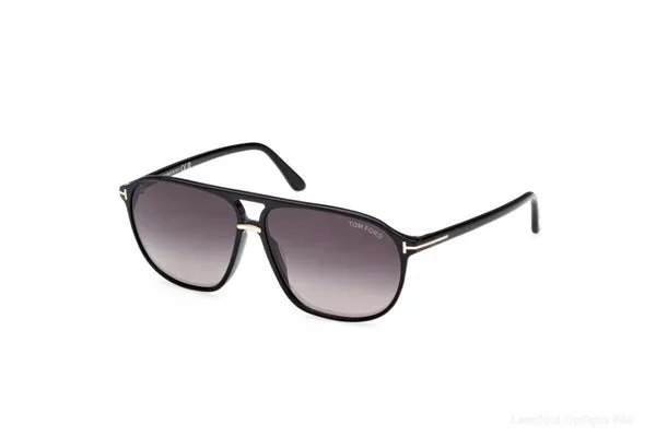 Lunettes de soleil Tom Ford BRUCE - FT1026 01B 61 Lunettes de soleil - Opticien-optométriste Lamtioui Fès Maroc