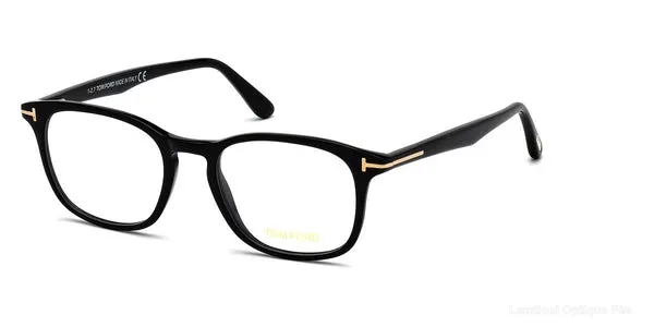 Lunettes de vue Tom Ford FT5505 001 52 authentique Tom Ford - Lunettes de vue Fès Lamtioui Optique