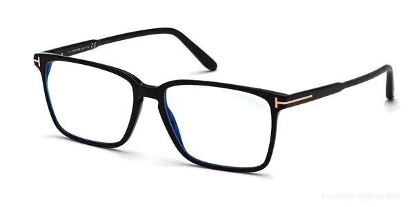 Lunettes de vue Tom Ford FT5696-B 001 56 authentique Tom Ford - Lunettes de vue Fès Lamtioui Optique