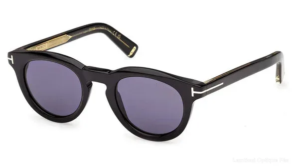 Lunettes de soleil Tom Ford FT1325 01V 47 authentique Tom Ford - Lunettes de soleil Fès Lamtioui Optique