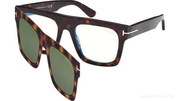 Lunettes de vue Tom Ford CLIP-ON - FT6068-B 052 53 Lunettes de vue - Opticien-optométriste Lamtioui Fès Maroc