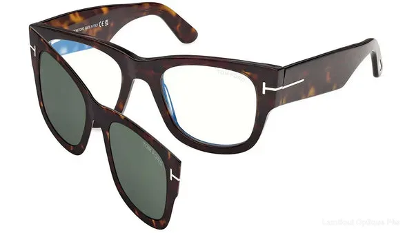 Lunettes de vue Tom Ford CLIP-ON - FT6099-B 052 51 - نظارات طبية Lamtioui Fès فاس المغرب