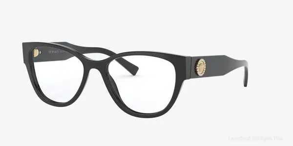 Lunettes de vue Versace VE3281B GB1 53 authentique Versace - Lunettes de vue Fès Lamtioui Optique