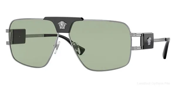 Lunettes de soleil Versace MEDUSA STEEL - VE2251 1001/2 63 - Gunmetal Navigator - Versace نظارات شمسية فاس Lamtioui