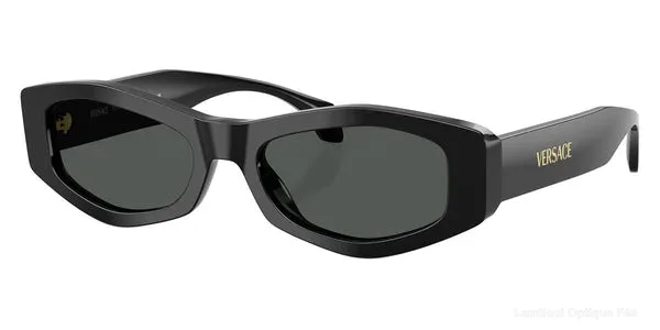 Lunettes de soleil Versace SIGNATURE - VE4487 GB1/87 54 - Black authentique Versace - Lunettes de soleil Fès Lamtioui Optique
