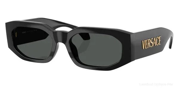 Lunettes de soleil Versace SIGNATURE - VE4489U GB1/87 55 - Black Default Title Fès Maroc