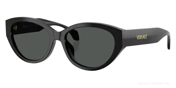 Lunettes de soleil Versace SIGNATURE - VE4495D GB1/87 56 - Black - Versace نظارات شمسية فاس Lamtioui