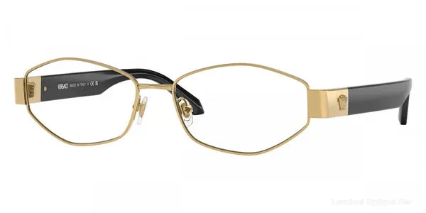 Lunettes de vue Versace VE1298 1002 55 - Gold - نظارات طبية Lamtioui Fès فاس المغرب