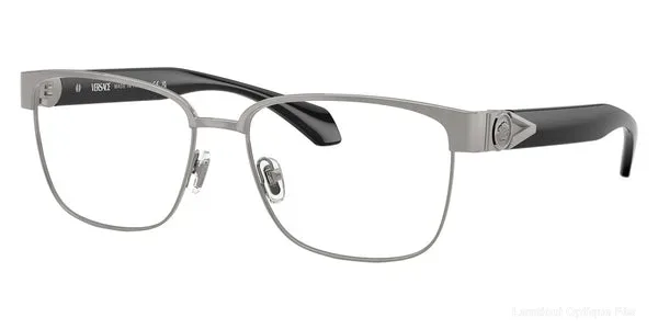 Lunettes de vue Versace VE1306 1262 55 - Brushed Gunmetal/Black نضارات طبية Versace - Opticien-optométriste فاس