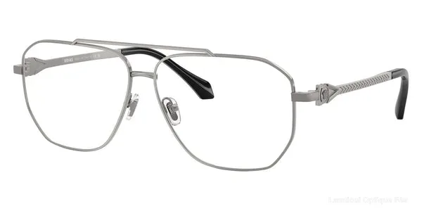 Lunettes de vue Versace VE1307 1001 59 - Gunmetal - Lamtioui Optique Fès