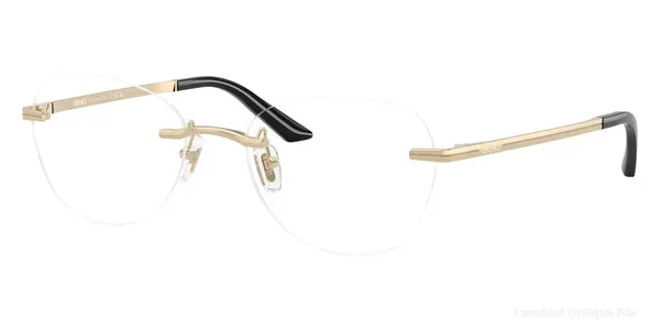 Lunettes de vue Versace VE1314D 1252 55 - Pale Gold - Versace نظارات طبية فاس Lamtioui