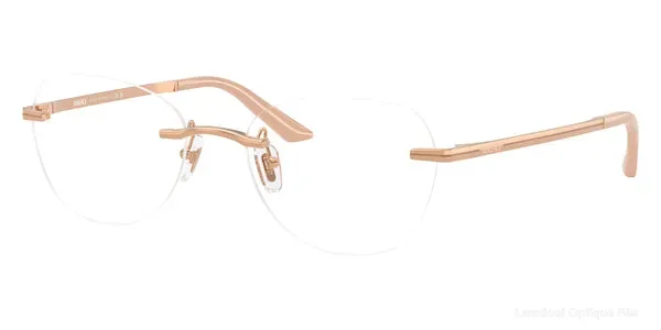 Lunettes de vue Versace VE1314D 1412 55 - Rose Gold Default Title Fès Maroc