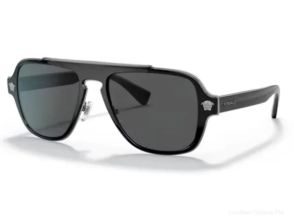 Lunettes de soleil Versace MEDUSA CHARM - VE2199 100187 56 - Black نضاضر شمس Versace - Opticien-optométriste فاس