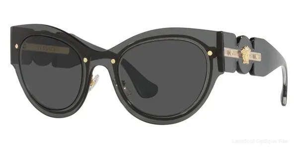 Lunettes de soleil Versace VE2234 100287 53 - Transparent Dark Gray - نظارات شمسية Lamtioui Fès فاس المغرب