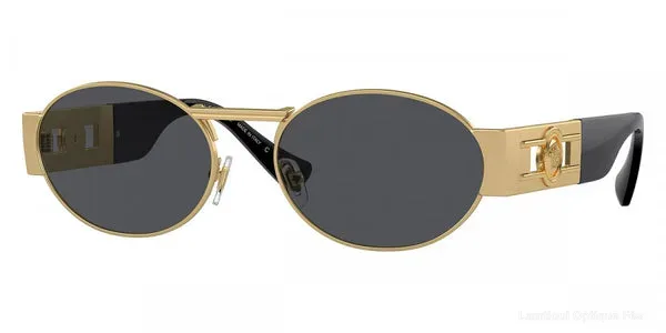 Lunettes de soleil Versace MEDUSA - VE2264 100287 56 - Matte Gold نضاضر شمس Versace - Opticien-optométriste فاس