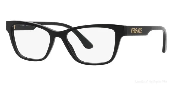 Lunettes de vue Versace VE3316 GB1 53 - Black authentique Versace - Lunettes de vue Fès Lamtioui Optique