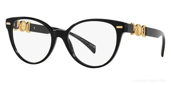 Lunettes de vue Versace VE3334 GB1 - Black - نضارات طبية Versace Lamtioui Optique فاس