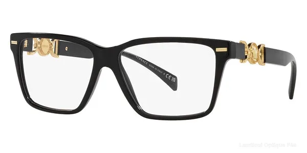 Lunettes de vue Versace VE3335 GB1 54 - Black - نظارات طبية Lamtioui Fès فاس المغرب