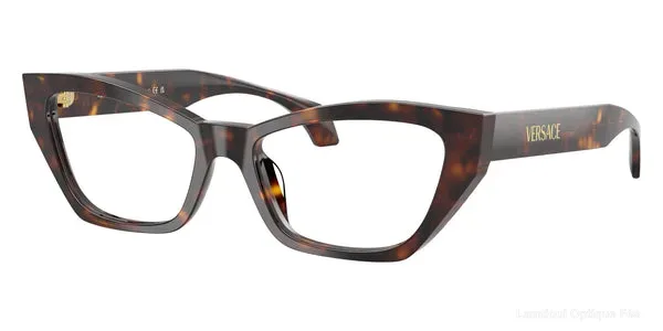 Lunettes de vue Versace VE3373U 108 52 - Dark Havana Default Title Fès Maroc