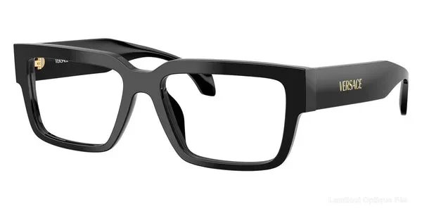 Lunettes de vue Versace VE3374U GB1 53 - Black - نضارات طبية Versace Lamtioui Optique فاس