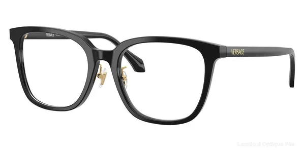 Lunettes de vue Versace VE3378D GB1 54 - Black - نظارات طبية Lamtioui Fès فاس المغرب