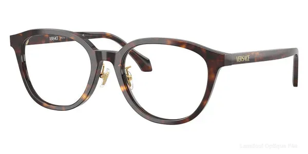 Lunettes de vue Versace VE3379D 108 53 - Dark Havana authentique Versace - Lunettes de vue Fès Lamtioui Optique