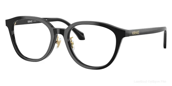 Lunettes de vue Versace VE3379D GB1 53 - Black authentique Versace - Lunettes de vue Fès Lamtioui Optique