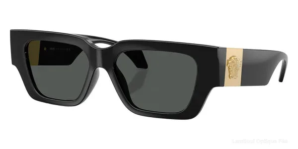 Lunettes de soleil Versace VE4497U GB1/87 53 - Black - Versace نظارات شمسية فاس Lamtioui