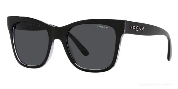 Alternative Lunettes de soleil Vogue VO5428S 299287 51 - Top Black/Serigraphy Vogue - Fès Maroc