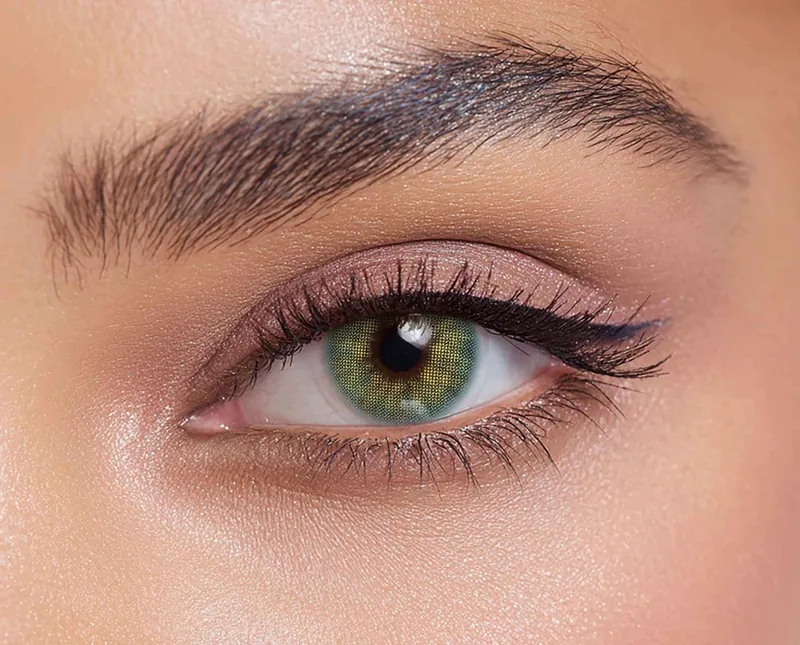 Lentilles Solotica Hidrocor Jade vert naturel Lamtioui Fès